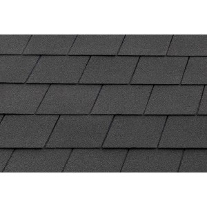 Skan Holz Bitumenschindeln, schwarz, 2m², zur Dacheindeckung von Gartenhäusern.
