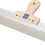 LUX Rakel Classic 300 mm mit Holzgriff für Maurer- und Fliesenarbeiten.