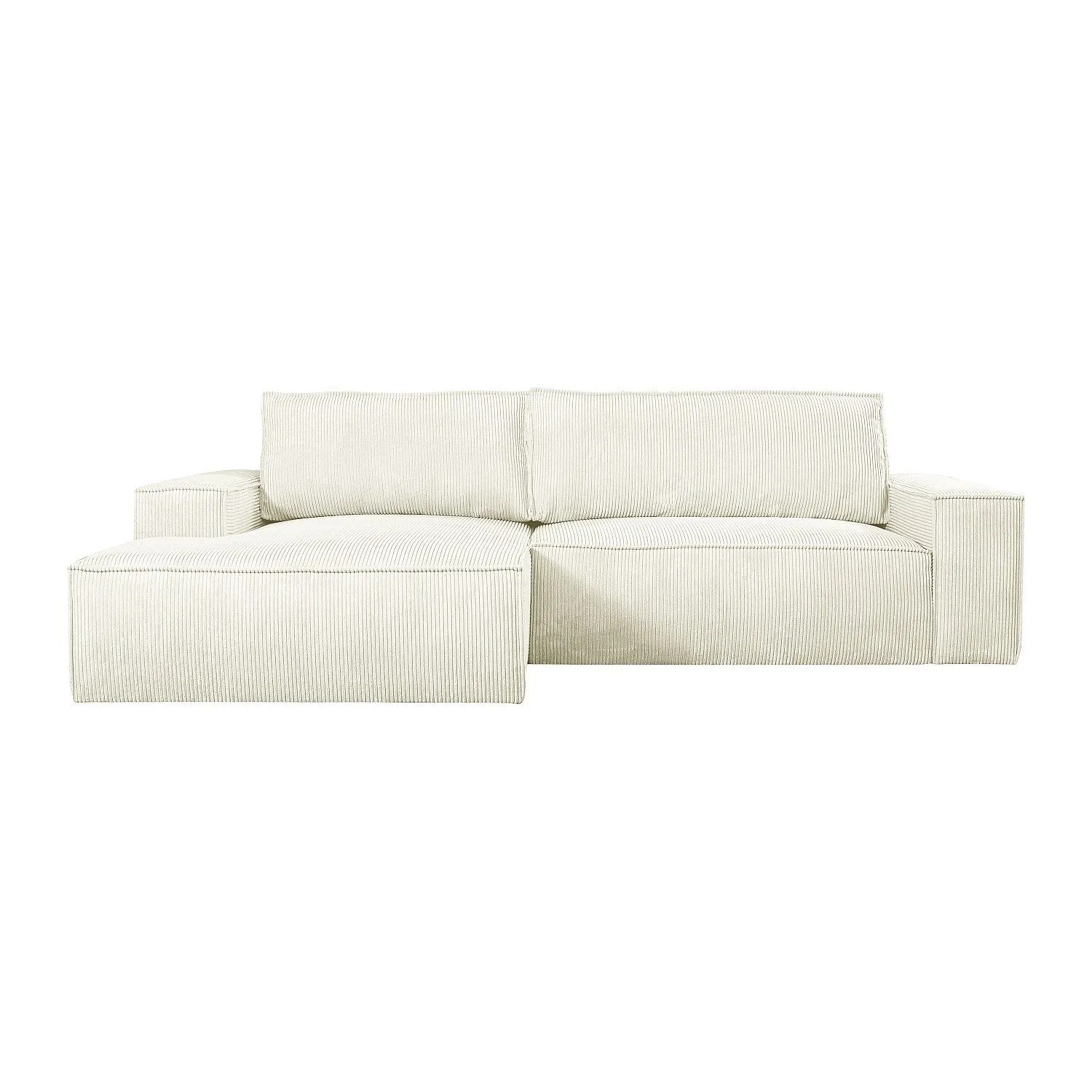 Vente-unique Schlafsofa Amelia Weiß 267 cm