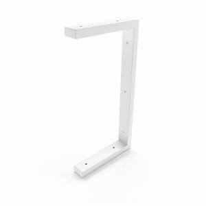 HEVVA Waschtischhalterung LAHN 20 cm Tief 1 Halter Weiß