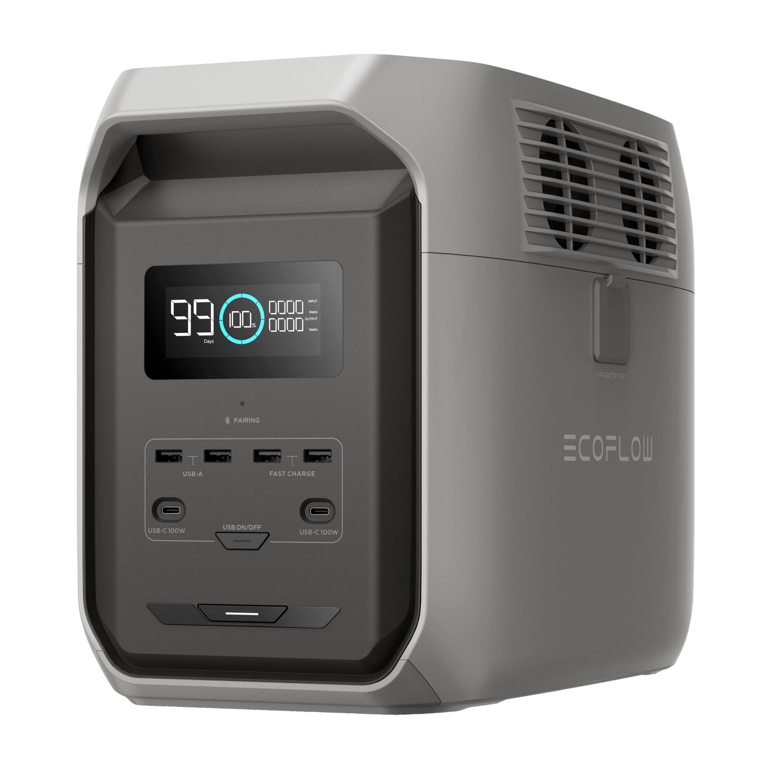 Ecoflow Powerstation Delta 3 Grau 1500 Wh