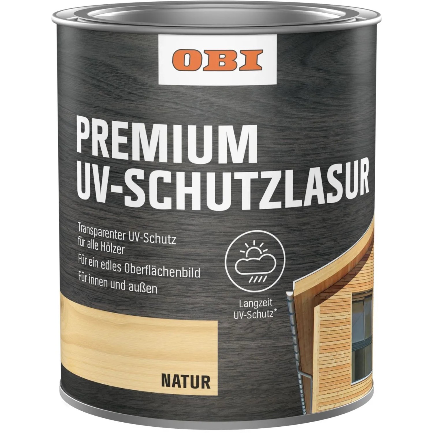 OBI UV-Schutzlasur Premium Natur 2,5 l
