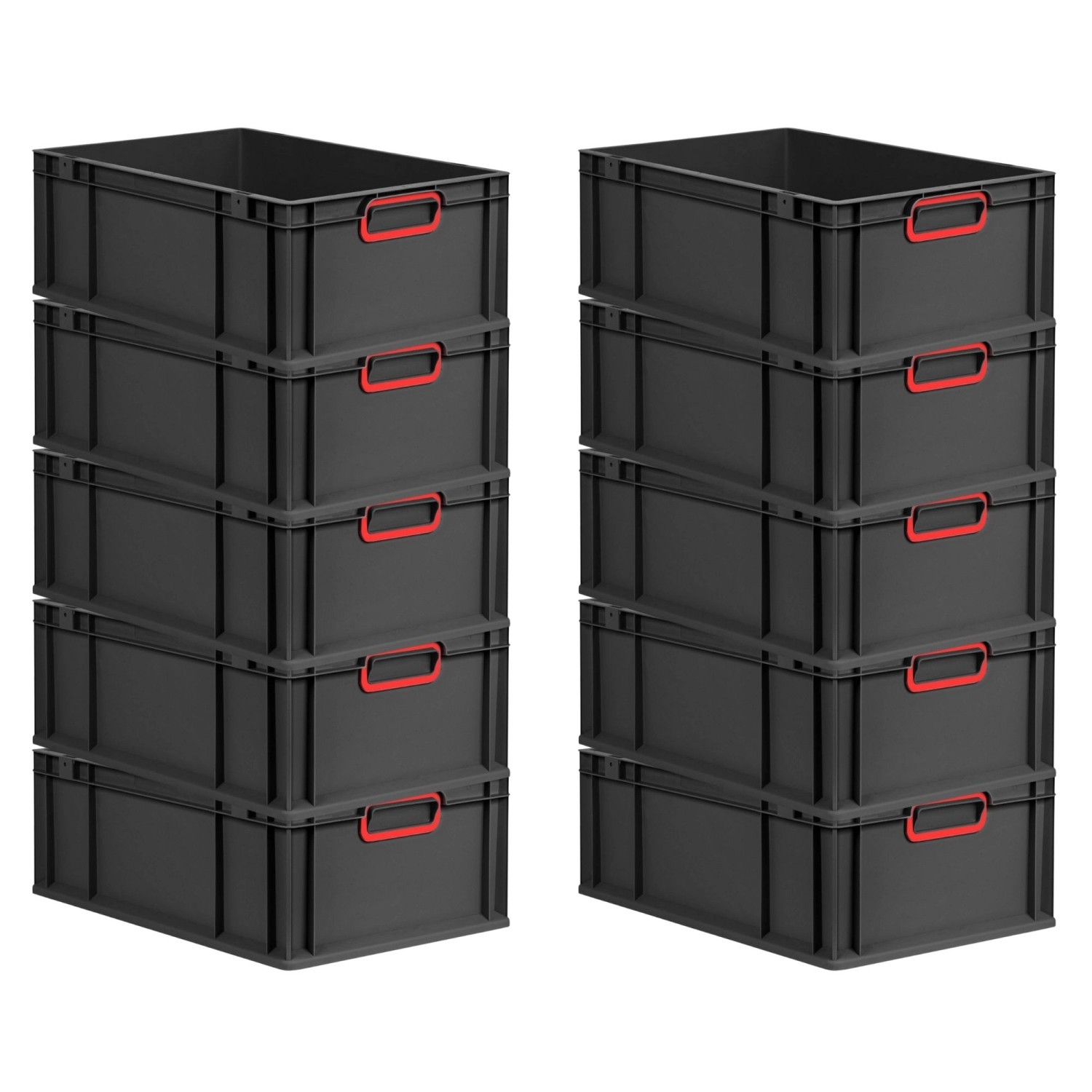 PROREGAL SparSet 10x Eurobox Nextgen Color HxBxT 22x40x60cm 44 Liter Griffe günstig online kaufen