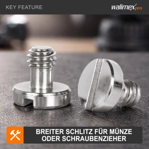 Walimex Pro Advanced 173 Sh Schnellwechselplatte