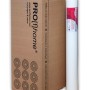 Karton Profhome Renoviervlies 130g, glatte, weiße Vliestapete (9 Rollen).