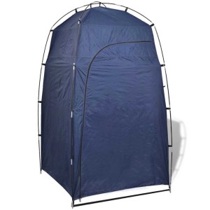 Furnicato Duschzelt Umkleidezelt Blau 130 X 130 X 210 Cm