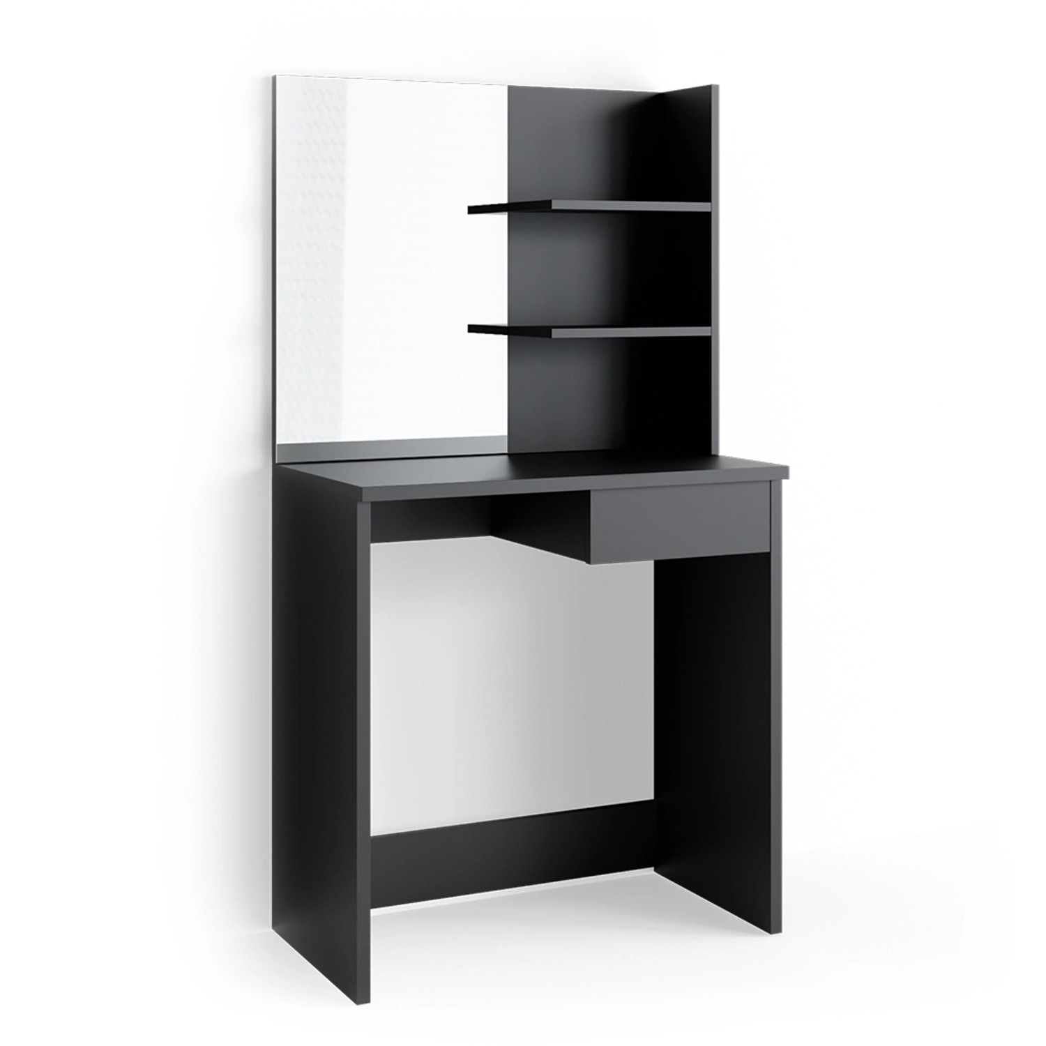 Vicco Schminktisch Dekos Schwarz 75 cm