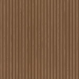 Schöner Wohnen Vliestapete Akustikpaneele in Braun mit Holzoptik.