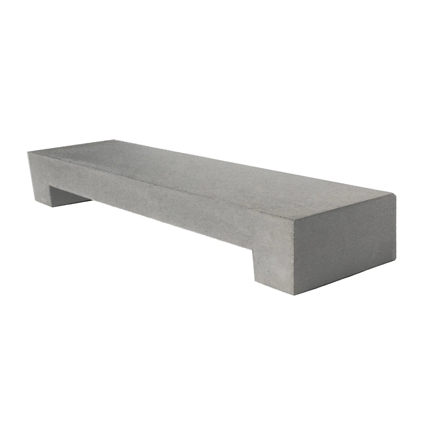 Diephaus Blockstufe Hohl Grau 120 cm x 32 cm x 16 cm