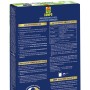 Dunkelblaue Packung Compo Buchsbaum- & Ilex Langzeit-Dünger 850g. Für dichten Blattwuchs, 6 Monate Wirkung.