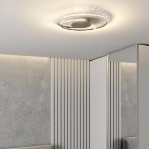 Lindby LED Deckenleuchte Joline 9639132 Modern in Chrom aus Metall Wohnzimmerleuchte