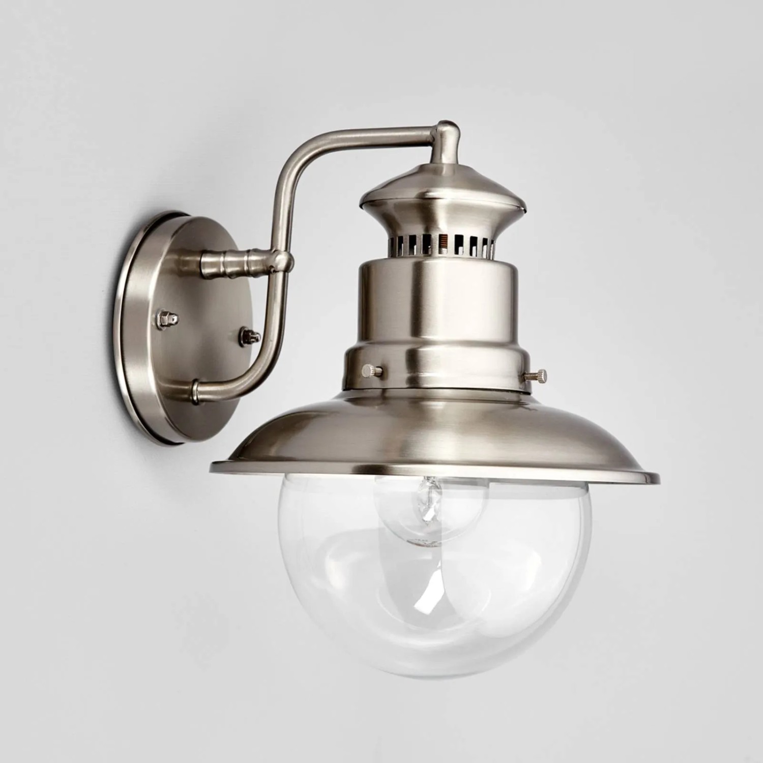 Lindby Laterne Gwendolyn 9630050 Spritzwassergeschützt Modern in Alu aus Edelstahl 1-flammig E27_6