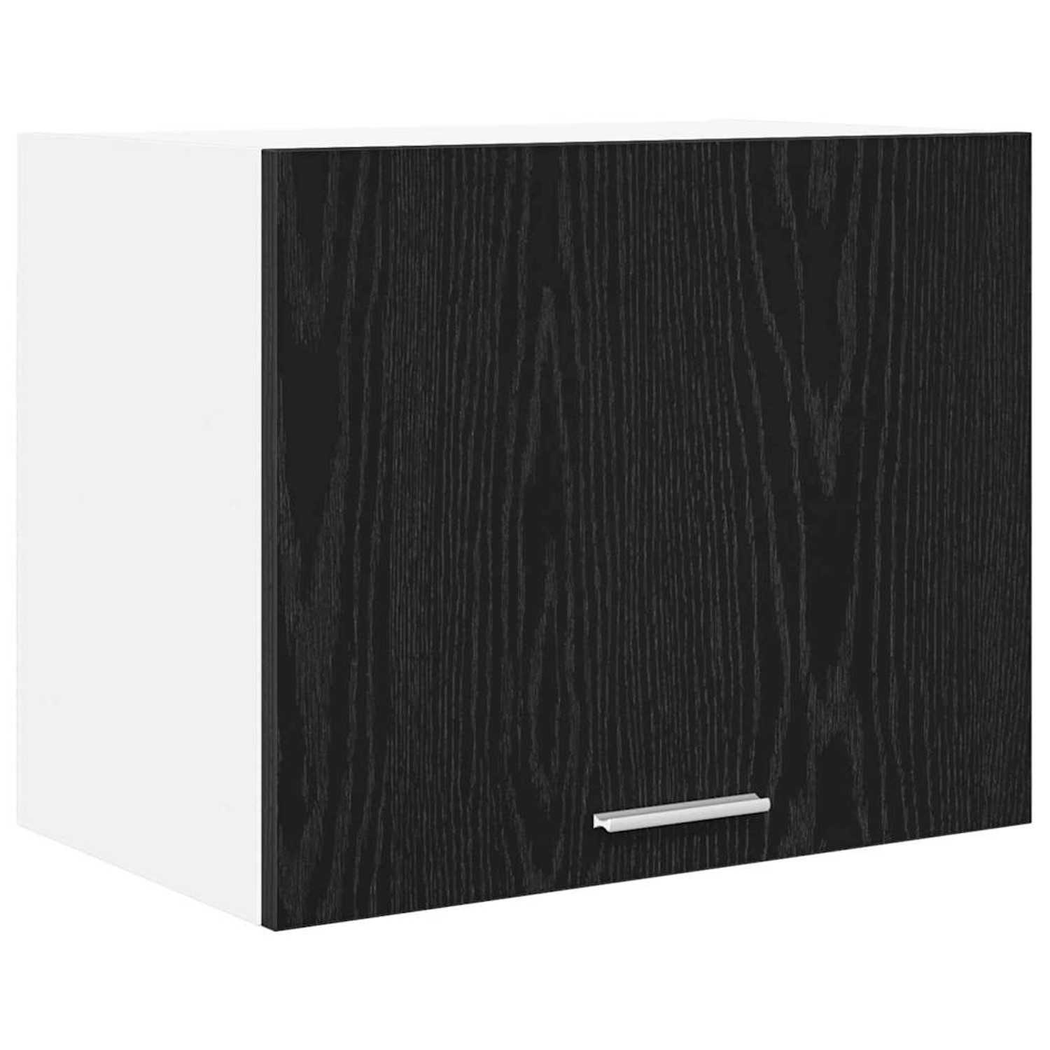 vidaXL Hängeschrank Riga Schwarze Eiche und Weiß 50 x 31 x 40 cm 884148 günstig online kaufen