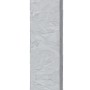 Zaunpfosten Madrid, verzinkt, zum Einbetonieren, Ø 4 cm, Höhe 85 cm.