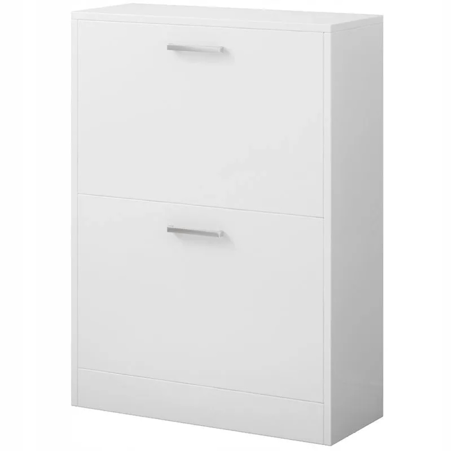 Rebiko Schuhschrank Weiß Garderobe Schuhregal Kommode Modern Loft 60 cm