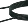 Schwaiger Stereo-Audiokabel, 3 m, schwarz, mit 3,5-mm-Klinkenstecker für Audioverbindungen.