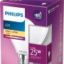 Philips LED E14 Tropfenlampe, 2,2W, warmweiß, in Produktverpackung.