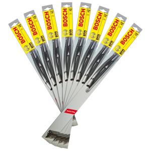 Mehrere Bosch Eco Wischblätter KSN 340UE im Paket. Scheibenwischer für klare Sicht.