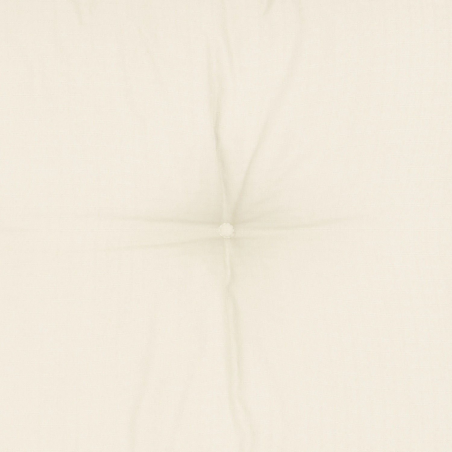 Beautissu XLuna Loungekissen, 60x60, Natur, Sitzkissen für Gartenmöbel mit Karo-Struktur.