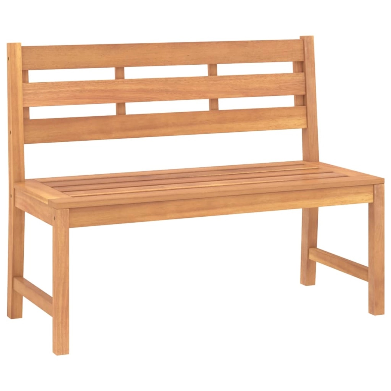 VidaXL Gartenbank 114 cm Massivholz Teak günstig online kaufen