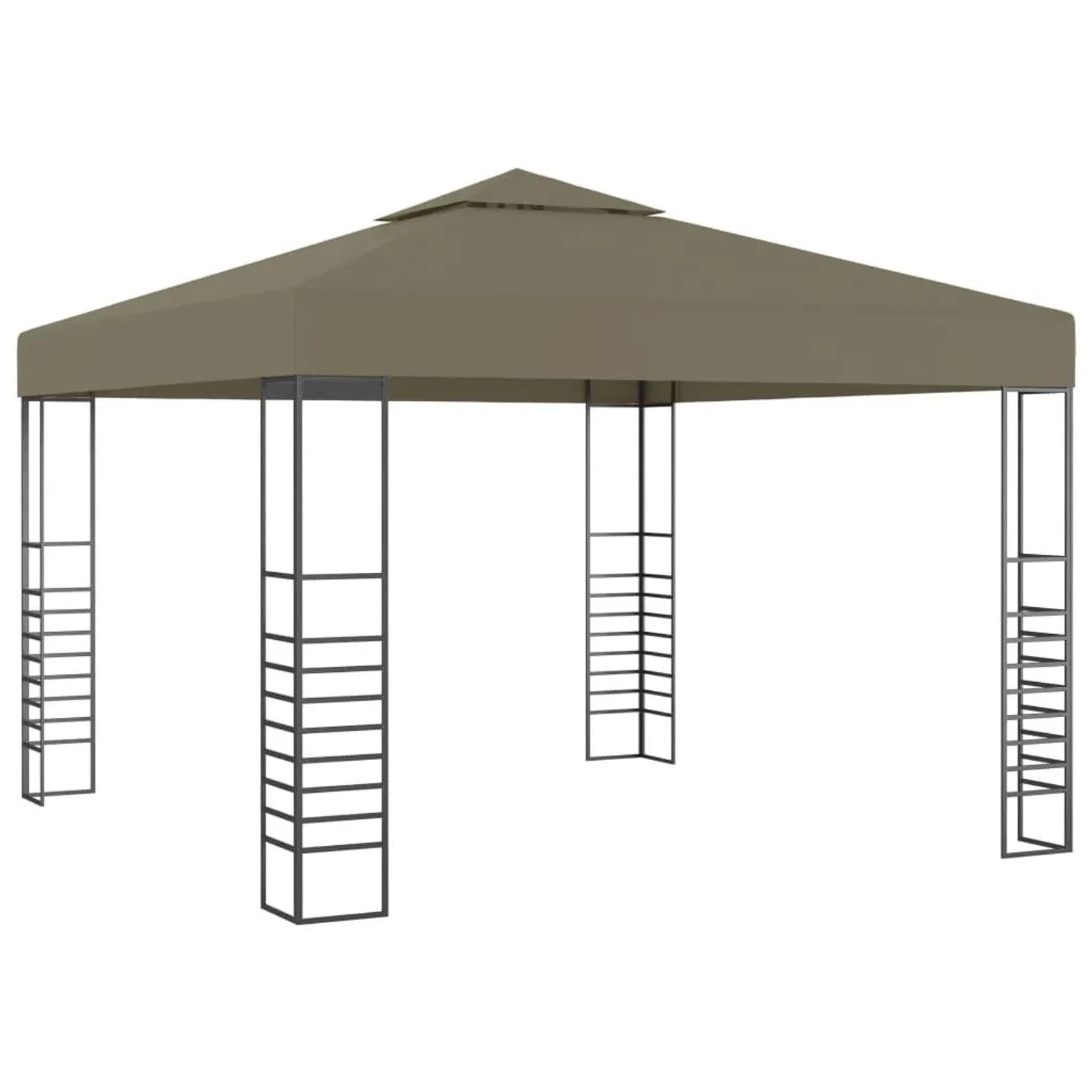 vidaXL Gartenzelt 3x3 m Taupe 180 g/m² 312228