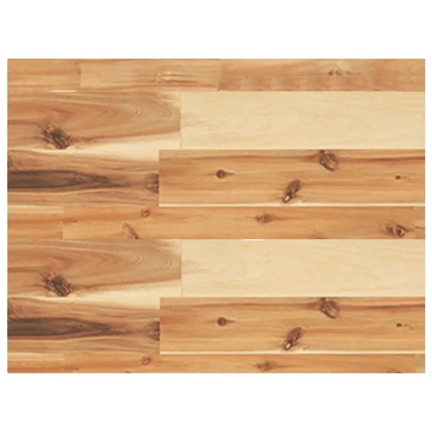 vidaXL Schweberegal 40x30x4 cm Massivholz Akazie Ölbehandelt 3279603