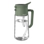 Fiskars Gießkanne aus Glas, 0,5 l, Grün, mit Sprühfunktion für Zimmerpflanzen.