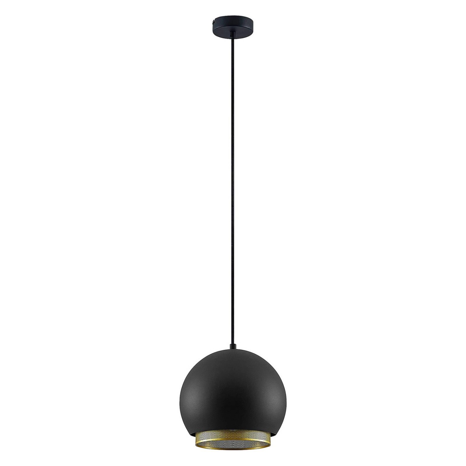 Lucande Pendelleuchte Sivaniel 9639550 Design Modern in Schwarz aus Metall günstig online kaufen
