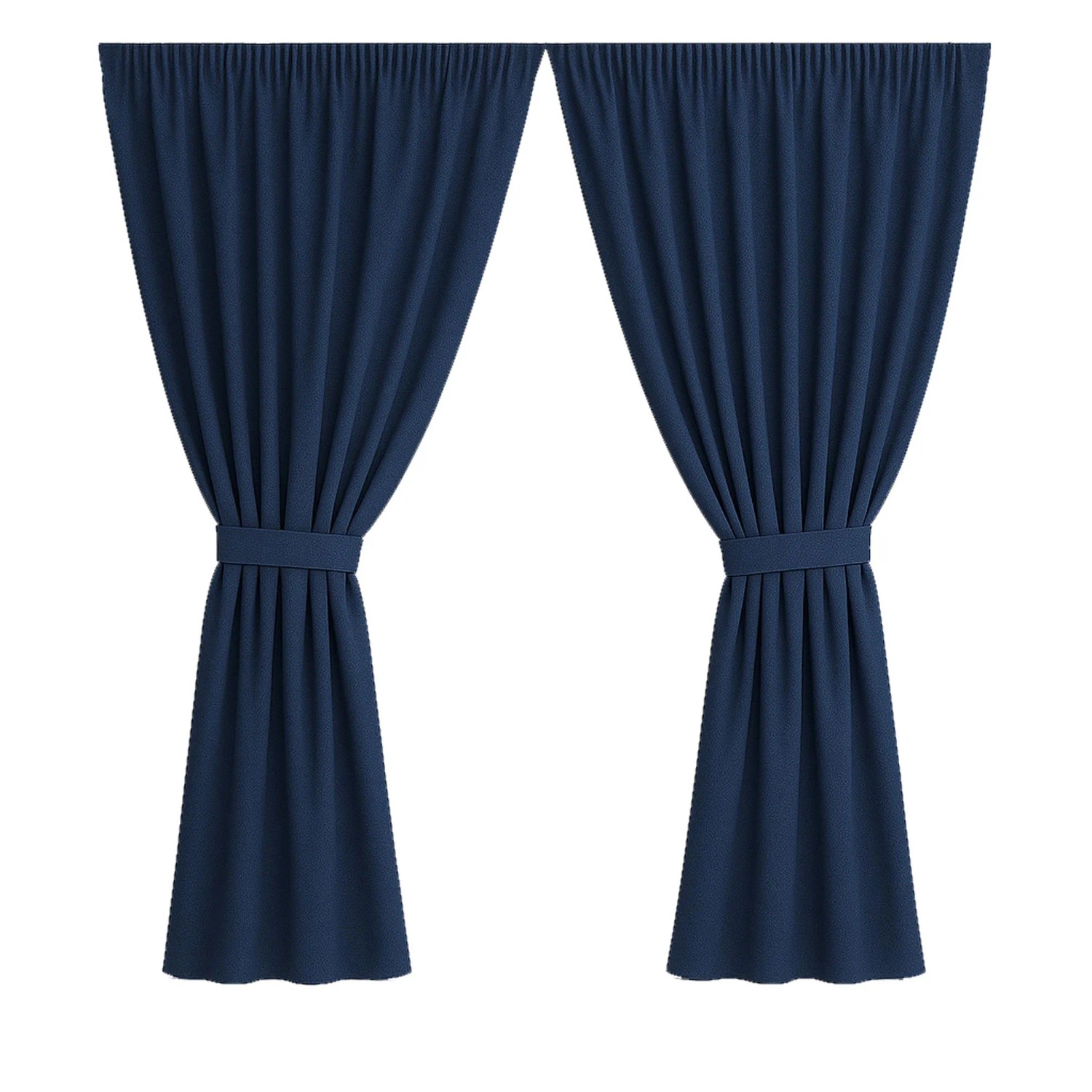 Setgarden Curtain Garden Outdoor Vorhang 2 x 155 × 200 cm – Balkon Vorhang 1tlg Marine
