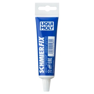 Liqui Moly Schmierfix 50g Tube, blauer Schmierstoff für Korrosionsschutz und Schmierung.