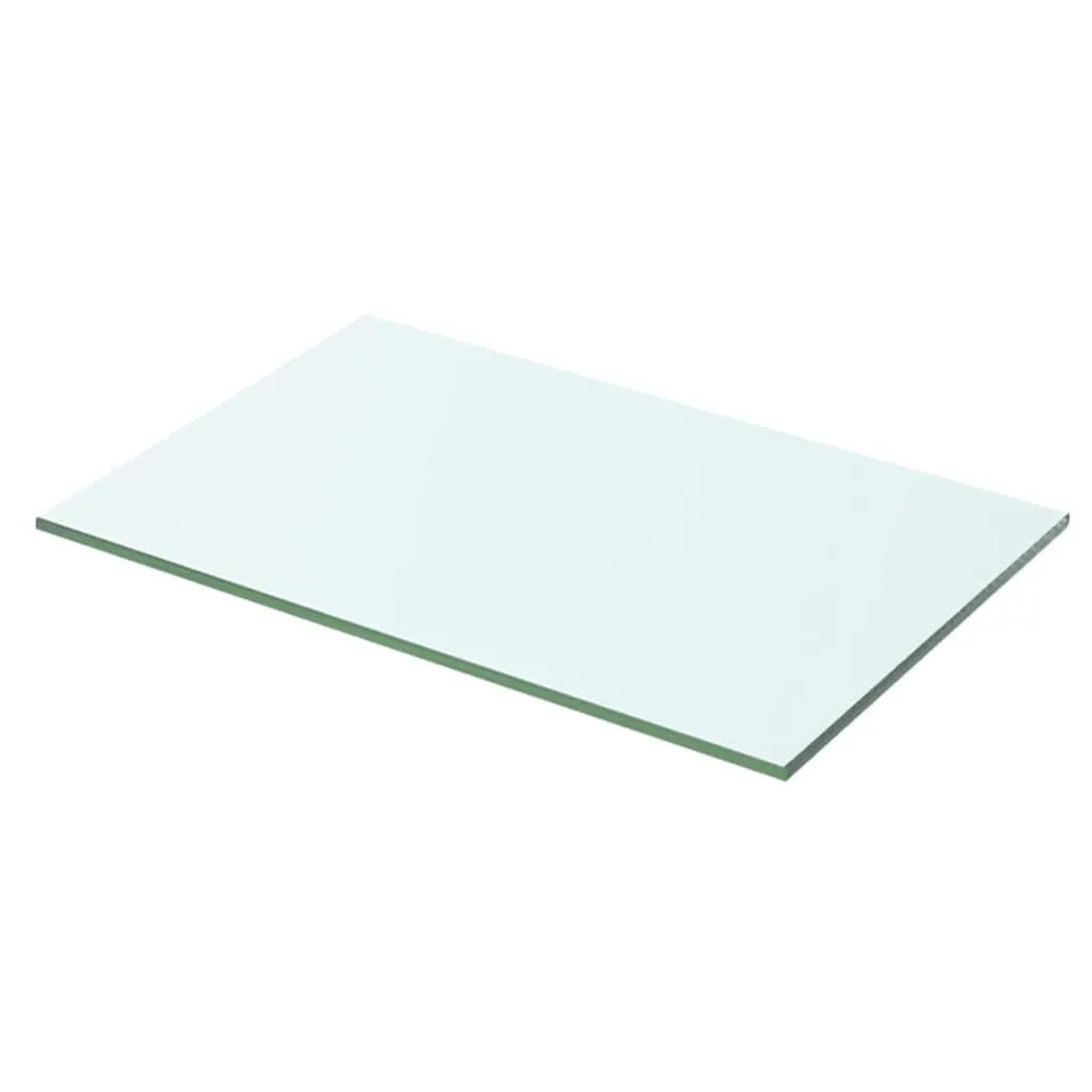 vidaXL Regalboden Glas Transparent 50x25 cm 243820