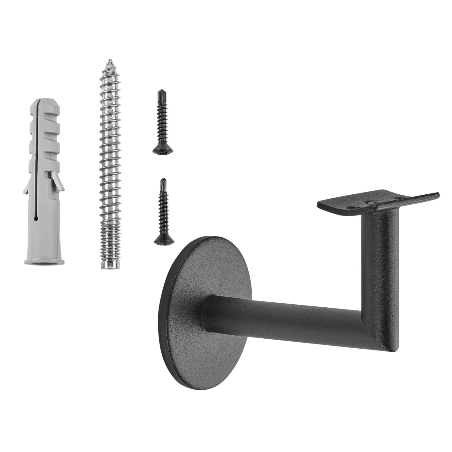 SOTECH Handlaufhalter CLASSIC Schwarz Höhe 67,8 mm Ausladung 67,5 mm für Ha günstig online kaufen