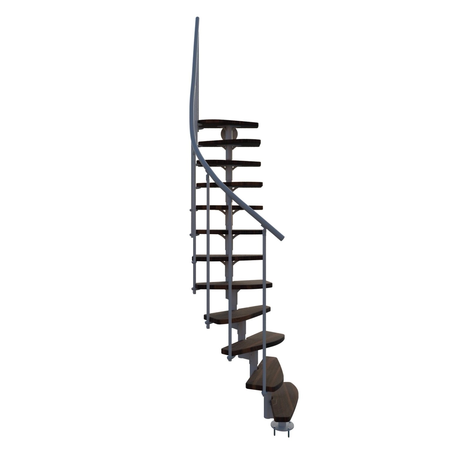 Minka Raumspartreppe Monte Carlo Walnuss Weiß FSC® günstig online kaufen