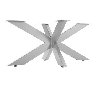 SOTECH SPIDER Tischgestell 980 x 580 x 430 mm Echt Edelstahl Gebürstet