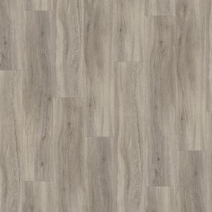 Muster Vinyl Basic 5.3 Eiche pastellgrau gebürstet, gefaster Vinylboden