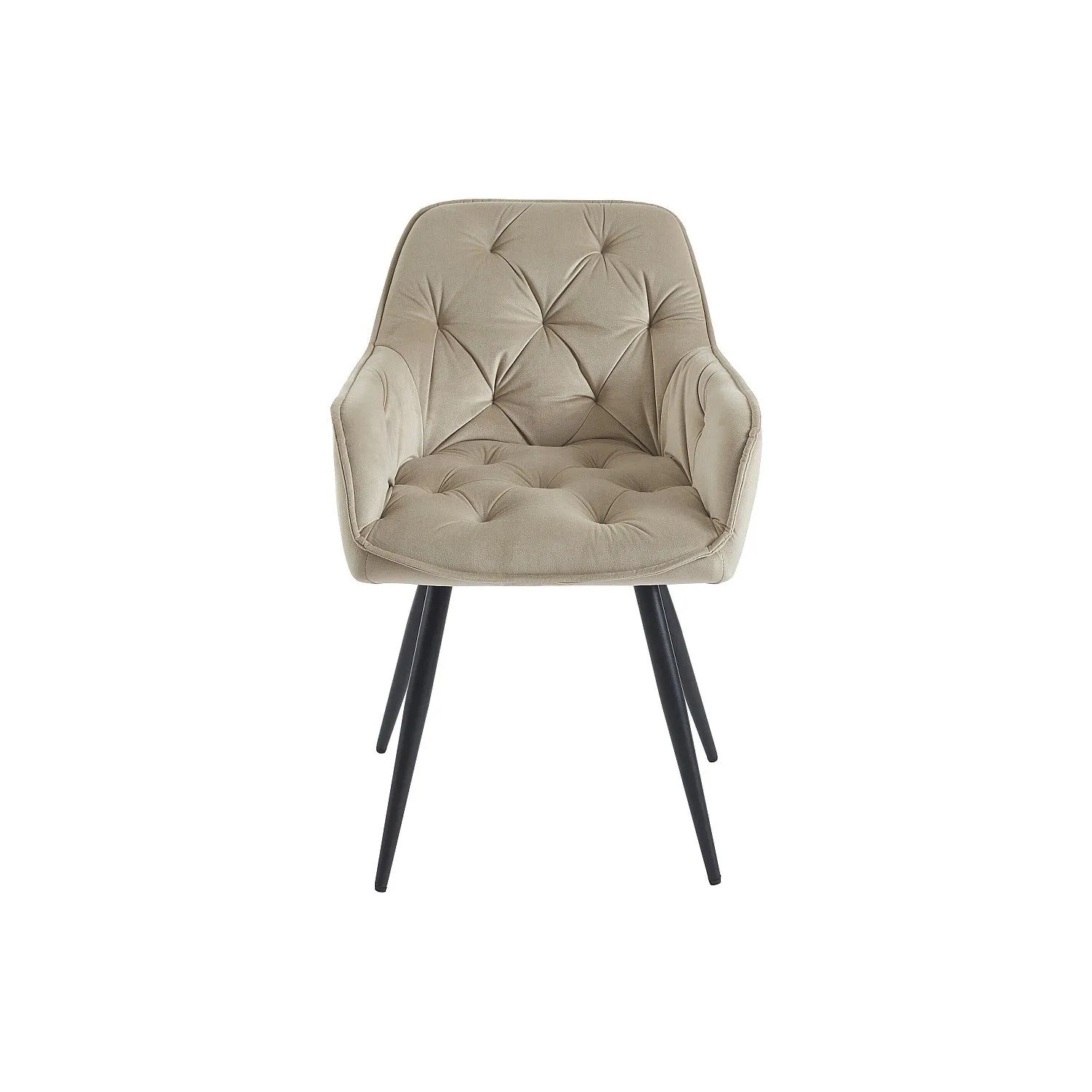 Vente-unique Stuhl Mobelia Beige 56 cm