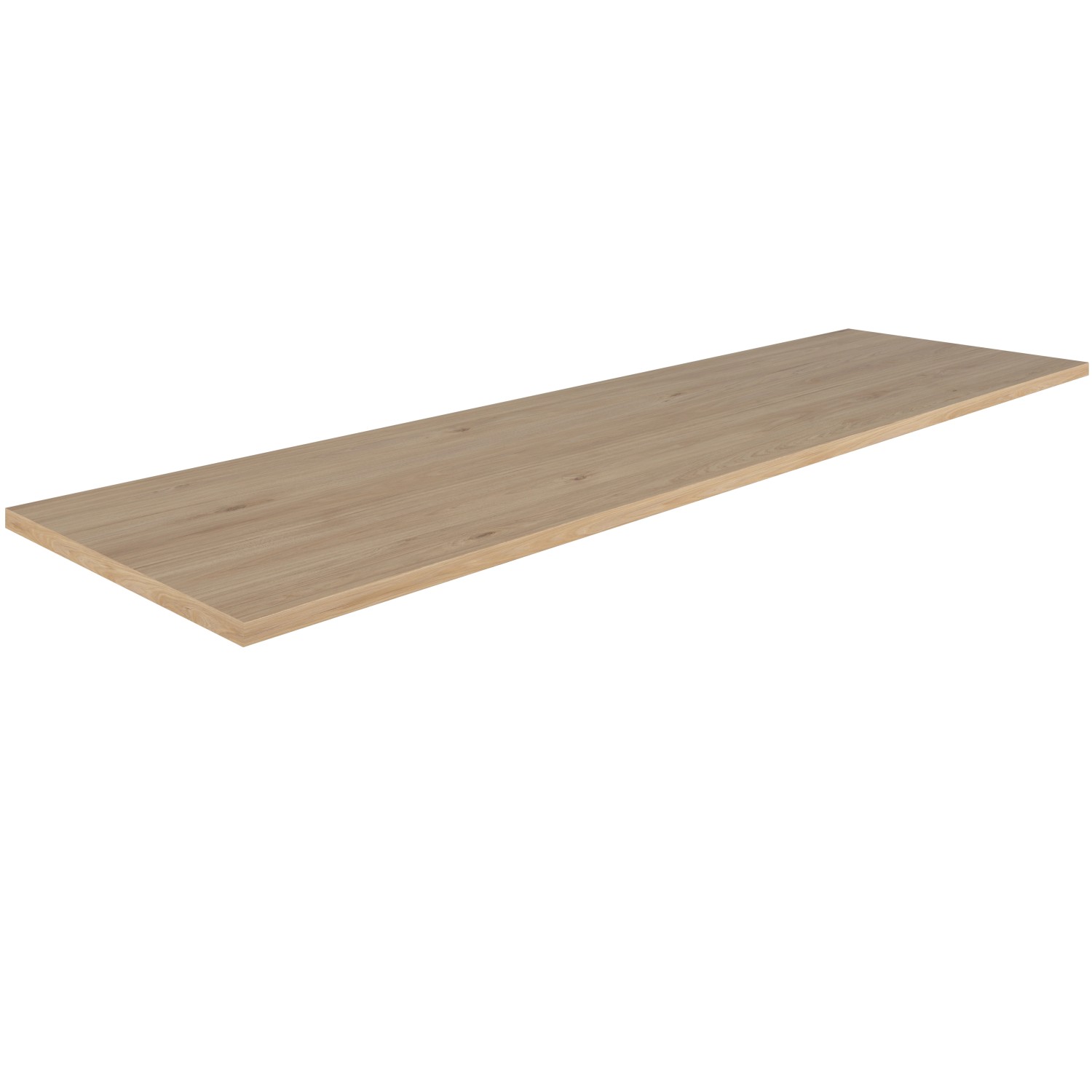 Flex-Well Arbeitsplatte Cosmopolitan Eiche 210 cm x 60 cm x 2,8 cm