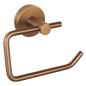 Tesa WC-Rollenhalter Moon in Bronze, Wandmontage für Bad und WC.
