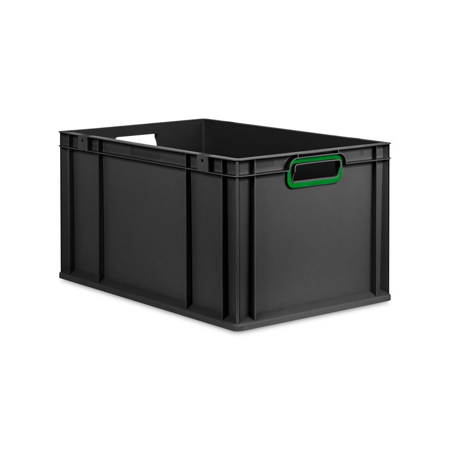 PROREGAL Eurobox Nextgen Color HxBxT 32x40x60cm 65 Liter Griffe Grün Offen günstig online kaufen