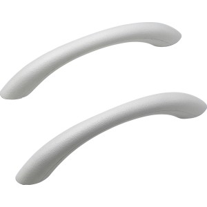 Ottofond Atlanta Duo Badewannengriffe, 2er Set, weiße Haltegriffe für mehr Sicherheit beim Baden.