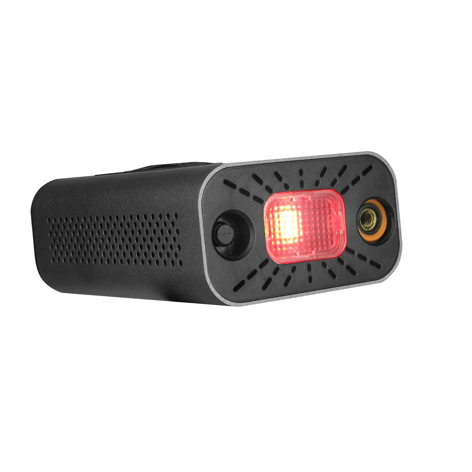 Eufab Mini-Kompressor, aufladbar, mit LED-Leuchte und USB-Anschluss für Pannenhilfe.
