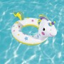 Bestway Schwimmring im Tierdesign, hier als Einhorn, für Badespaß im Pool.