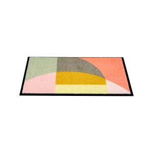 Schöner Wohnen Fußmatte Bellevue mit Grafikmuster, 50x70 cm, bunt.