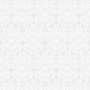 Überstreichbare Vliestapete mit elegantem, romantischem Barock Ornament in Weiß.