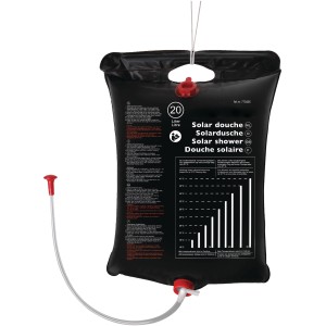 Cartrend Solardusche mit 20 Liter Volumen, ideal für Camping und Outdoor-Aktivitäten.