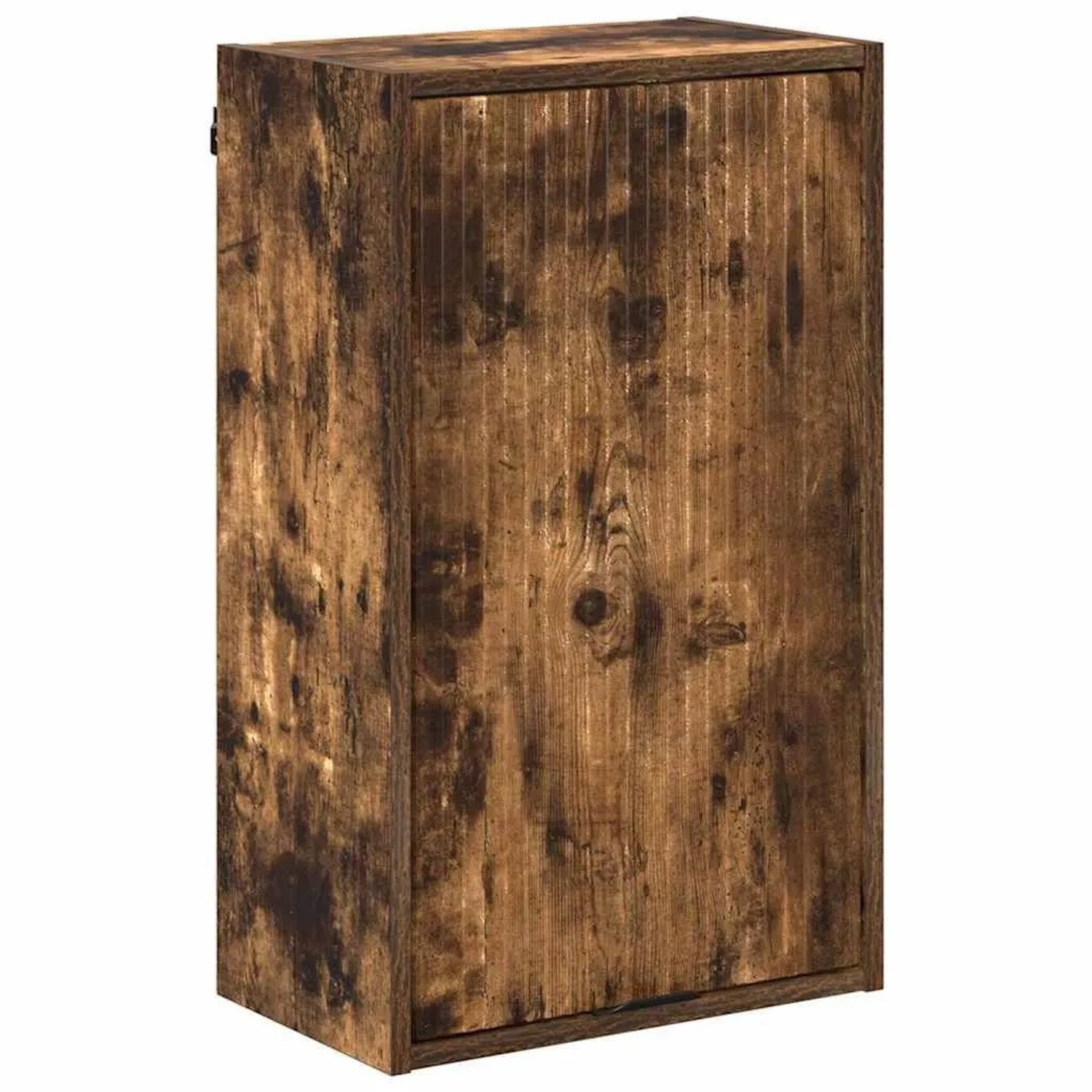 vidaXL Badezimmerschrank mit Tür Geräucherte Eiche 39 x 23,5 x 65 cm 883389 günstig online kaufen