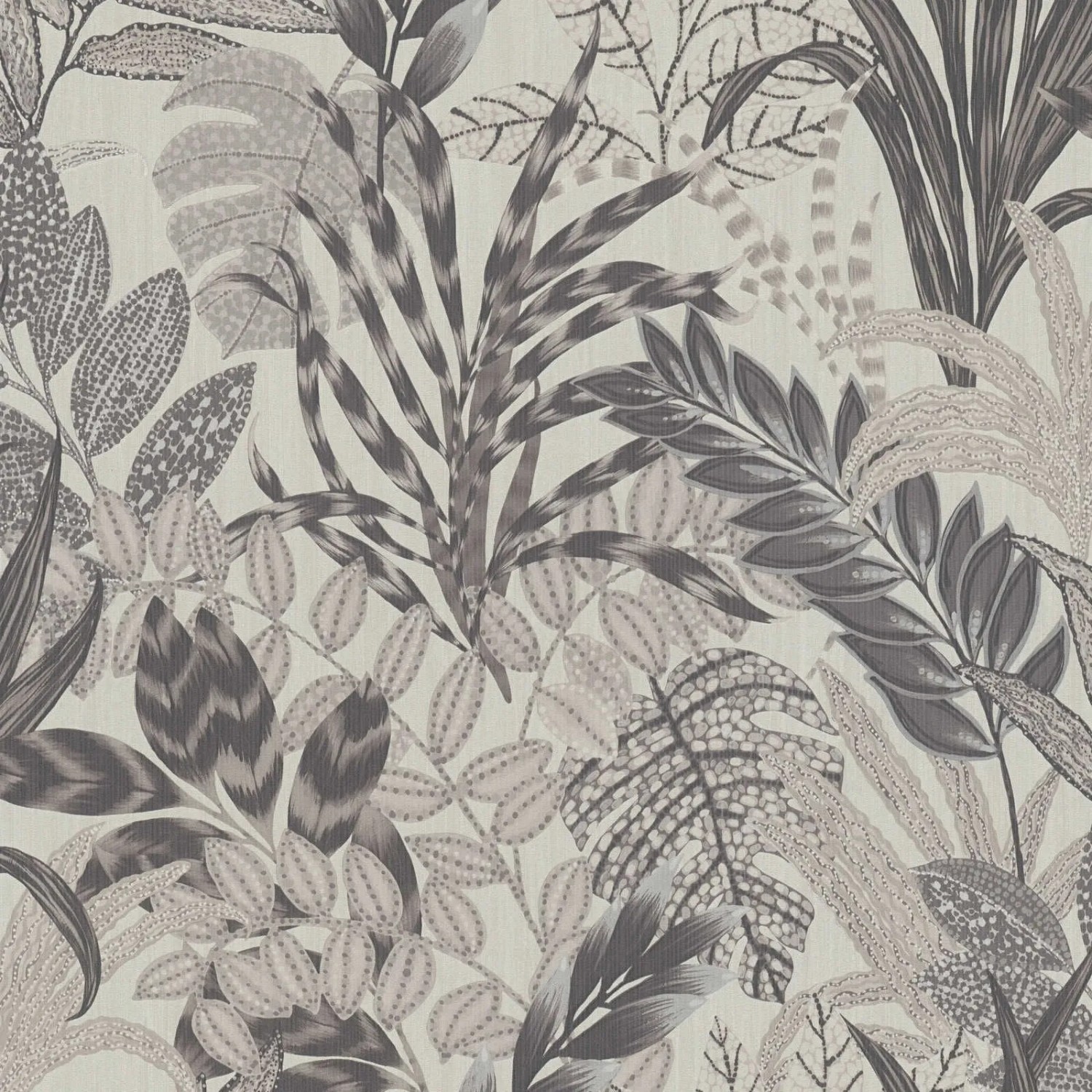 Tadessi Tapete Floral M1-No.610 Vliestapete in Grau