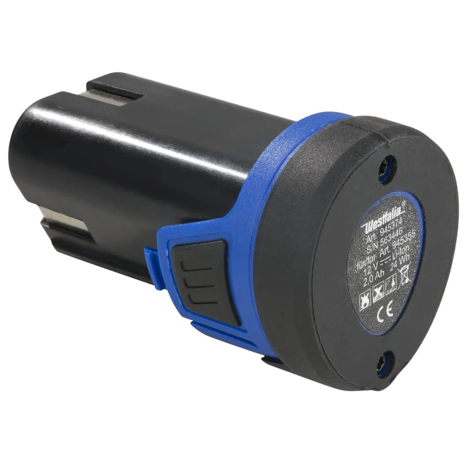 Westfalia Ersatzakku 12 V Li-Ion Schwarz Kunststoff