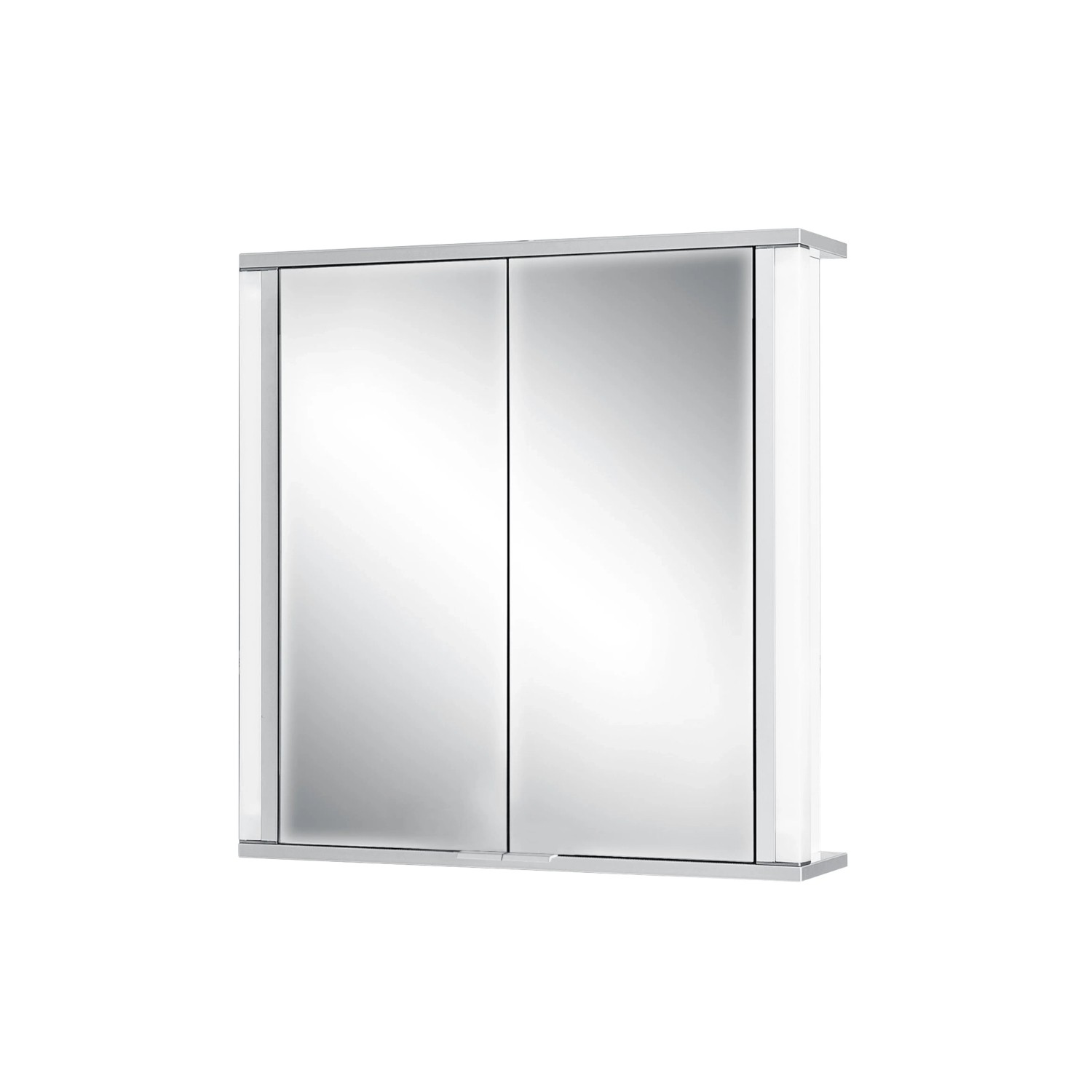 Jokey Spiegelschrank Marno 65 cm x 66 cm Weiß mit LED