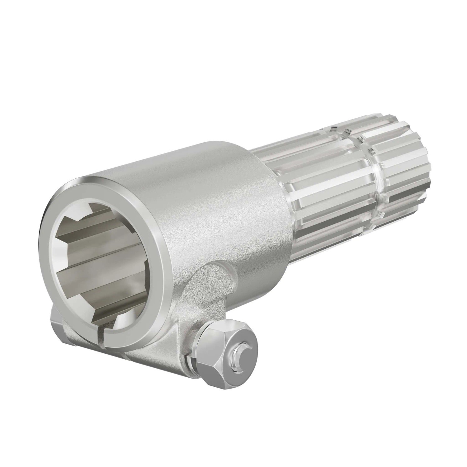 Wiltec Zapfwelle 175 Mm Buchse Keilwellenaufnahme 1 3/4 Zoll Z6 Ausgangswelle 1 3/4 Zoll Z20